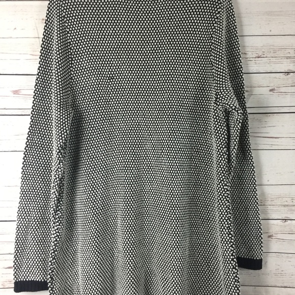 Charter Club Sweater Tunic Deep Black Combo - Picture 3 of 5